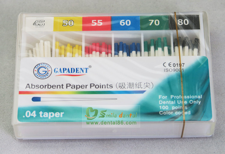 Absorbent Paper Points .04 Taper